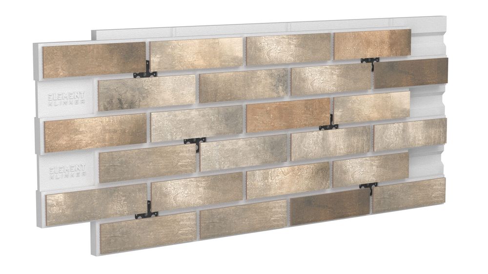 Термопанель ППС 2.0 Element Klinker Loft Brick Pepper