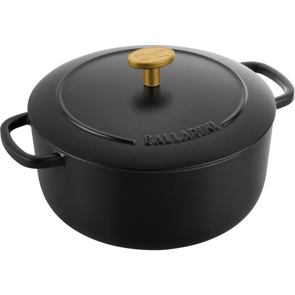 Ballarini Чугунная кастрюля Bellamonte 20 см 2,6 л черная круглая EAN 4062297005201