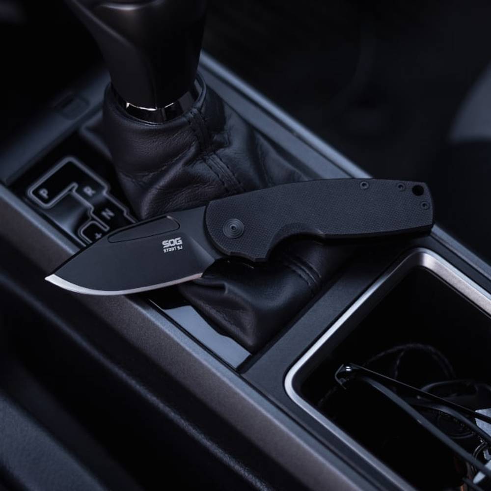 Нож складной SOG Stout SJ Blackout