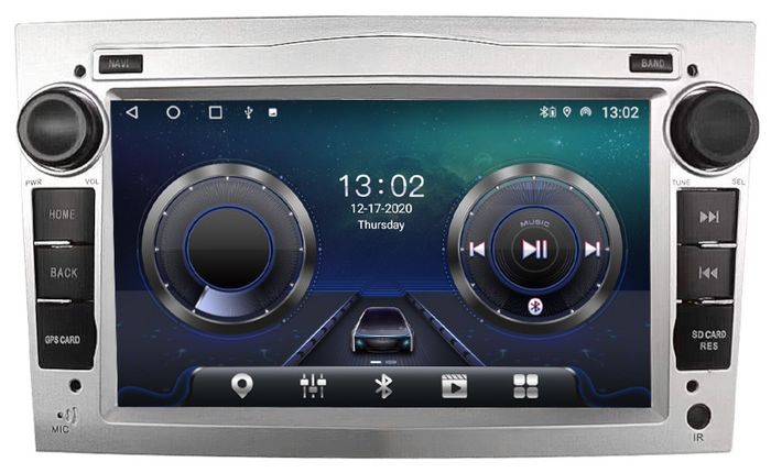 Магнитола для Opel Astra H, Antara, Corsa, Vectra, Zafira B - Kuberg MKD-7132S-S10 Android 12, Быстрая, CarPlay, SIM-слот