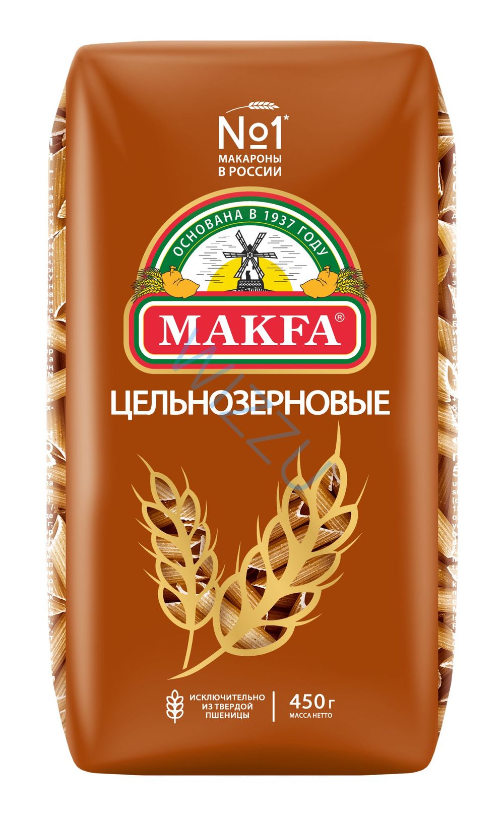 Мак изд Макфа Перья любительские цельнозерновые 450г