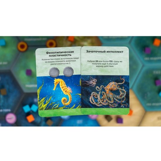 Настольная игра Доминирующие виды. Мировой океан