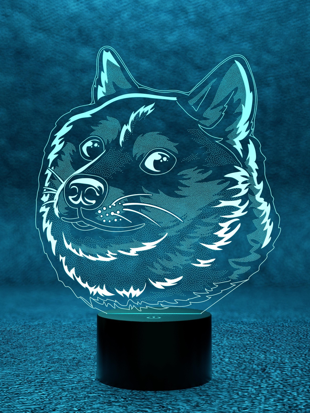 Ночник "Doge - собака"