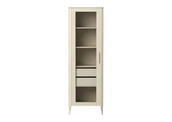 Витрина Type oak стеклянная высота 200 см L (молочный)