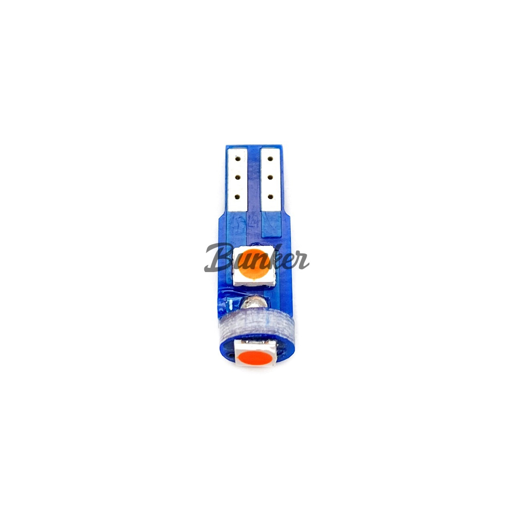 Светодиодная габаритная лампа TaKiMi T5-2835-3SMD-12V (красный)