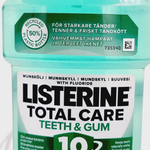 ОПОЛАСКИВАТЕЛЬ ДЛЯ ПОЛОСТИ РТА Listerine Total Care Teeth & Gum 10 в 1 свежая мята а 500 мл (Из Финляндии)