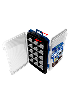 Коробка органайзер для рыбалки Statix Light Game Case для микроджига 175*105*18 мм