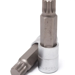 Головка-бита SPLINE 12-лучевая M6 1/2''(L-55мм) RockForce##Rock FORCE RF-34805506