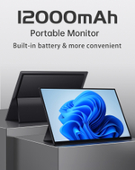 15.6" Портативный сенсорный монитор VCHANCE FHD IPS 1920x1080, 60 Гц