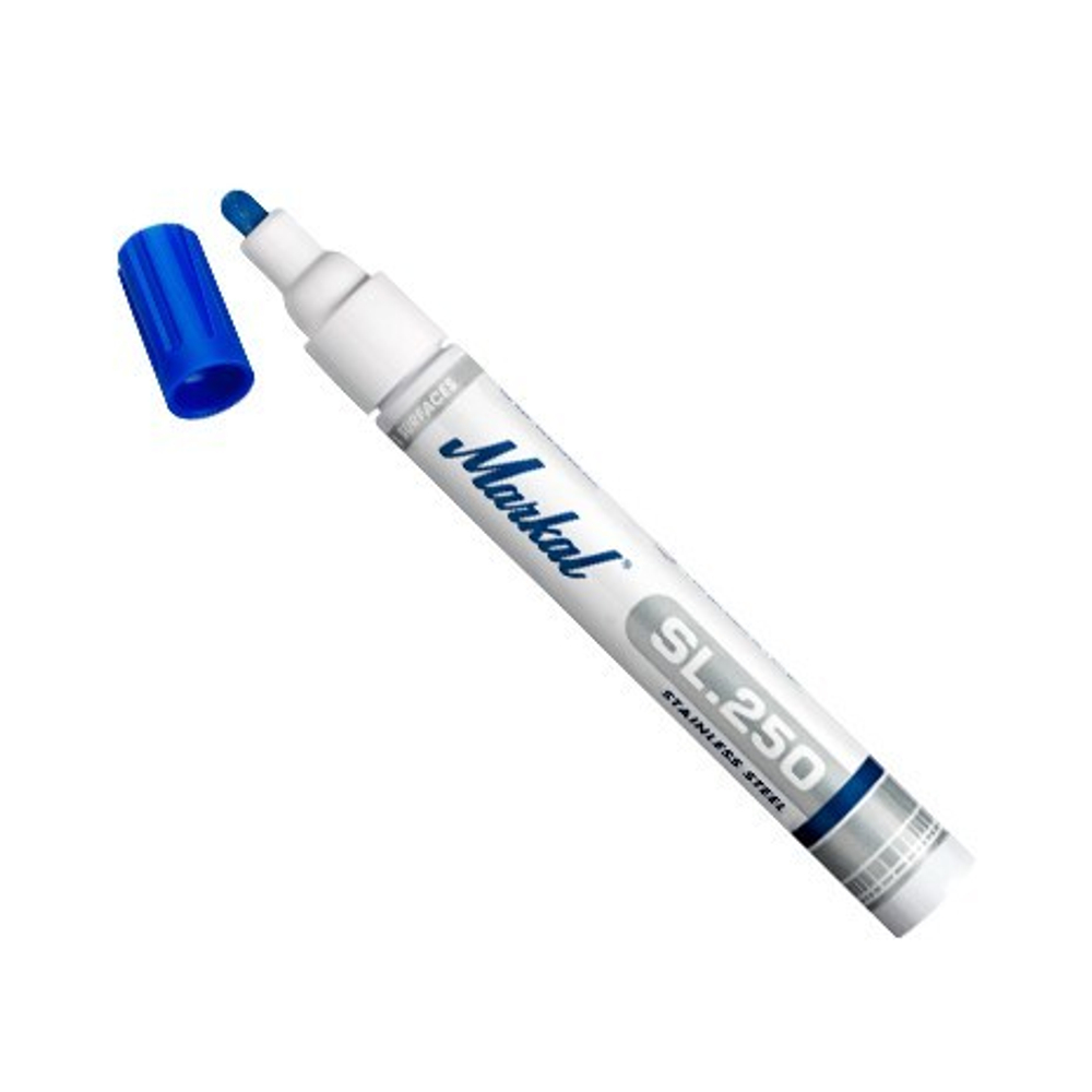 Маркер промышленный с жидкой краской Markal SL250 3мм. Blue 31200429