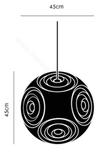 Pendant design lamp  Curve Ball by Tom Dixon (Gold)
