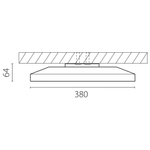 Накладной светильник Lightstar Arco Eco 225740
