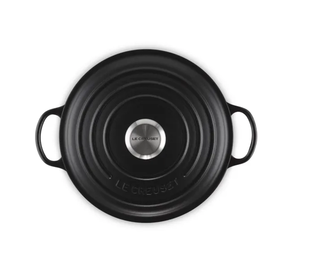 Le Creuset Чугунный кастрюля Marmite 24 см 3,1 л черный EAN 024147305774