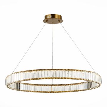 Люстра подвесная LED 1*52W 4000K SL1622.383.01 латунь Tivoli ST-Luce
