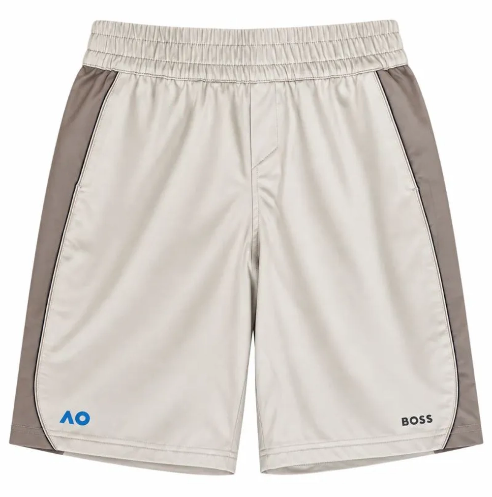 Шорты для мальчика теннисные BOSS x AO Kids Technical Fabric - beige