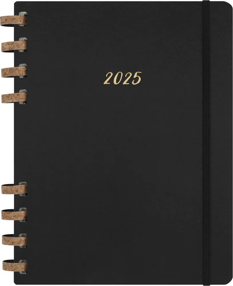 Еженедельник Moleskine ACADEMIC SPIRAL (DSSPB12AMWH3) Large 150х210мм 200стр кремовые страницы спираль черный
