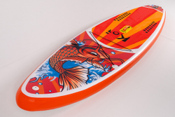Сапборд надувной Feath-R-Lite KOI 335x83x15 см, оранжевый