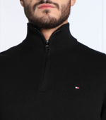 свитер zip mock Tommy Hilfiger - черный(MW0MW28049)