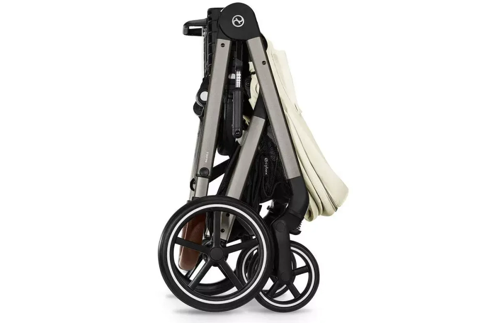Коляска 2 в 1 Cybex Balios S Lux TPE 2025 (с дождевиками), Seashell Beige