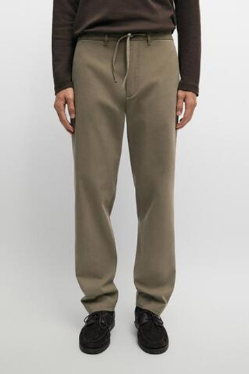 Massimo Dutti Брюки-джоггеры, коричневый