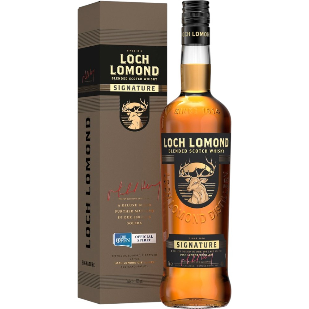 Виски Loch Lomond Signature Blend 0,7 л. В подарочной коробке