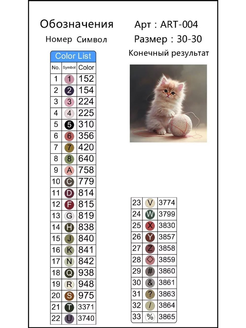 Алмазная мозаика детская без подрамника 30х30