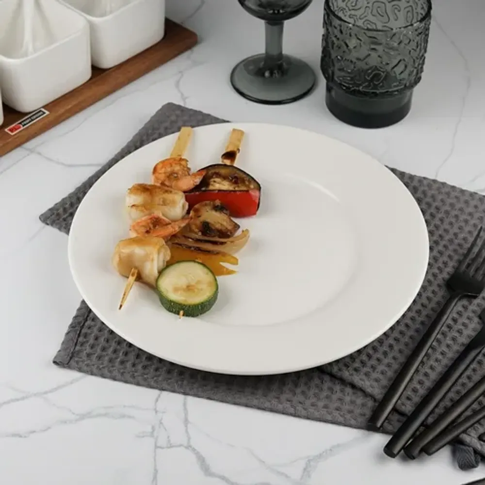 Тарелка d 25,5 см h2,5 см белая фарфор Classic P.L. Proff Cuisine [4]