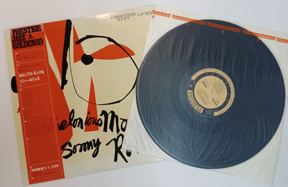 Винтажная виниловая пластинка LP Thelonious Monk Sonny Rollins (Japan 1972)