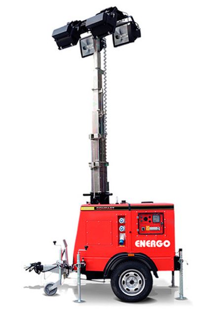 Осветительная мачта Himoinsa Compact Heavy Duty LED M5 дизельная - [9 метров / Yanmar]