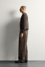 БРЮКИ RELAXED FIT В ЕЛОЧКУ — ZARA