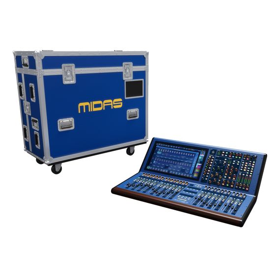 MIDAS HD96-24-CC-TP - цифровой микшерный пульт, 144 входа, 120 микс-шин, 96 кГц, 21" тачскрин