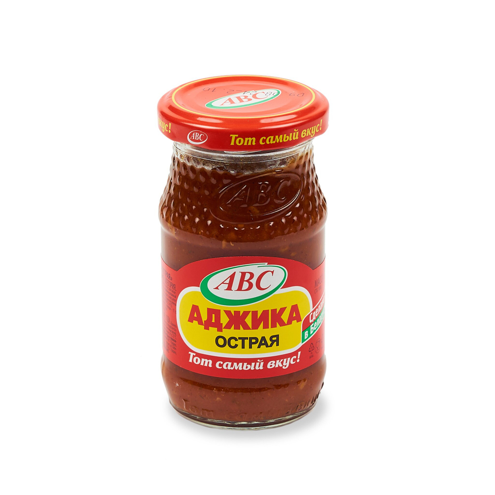 Аджика "Кавказская" острая 160 г, "АВС", Беларусь