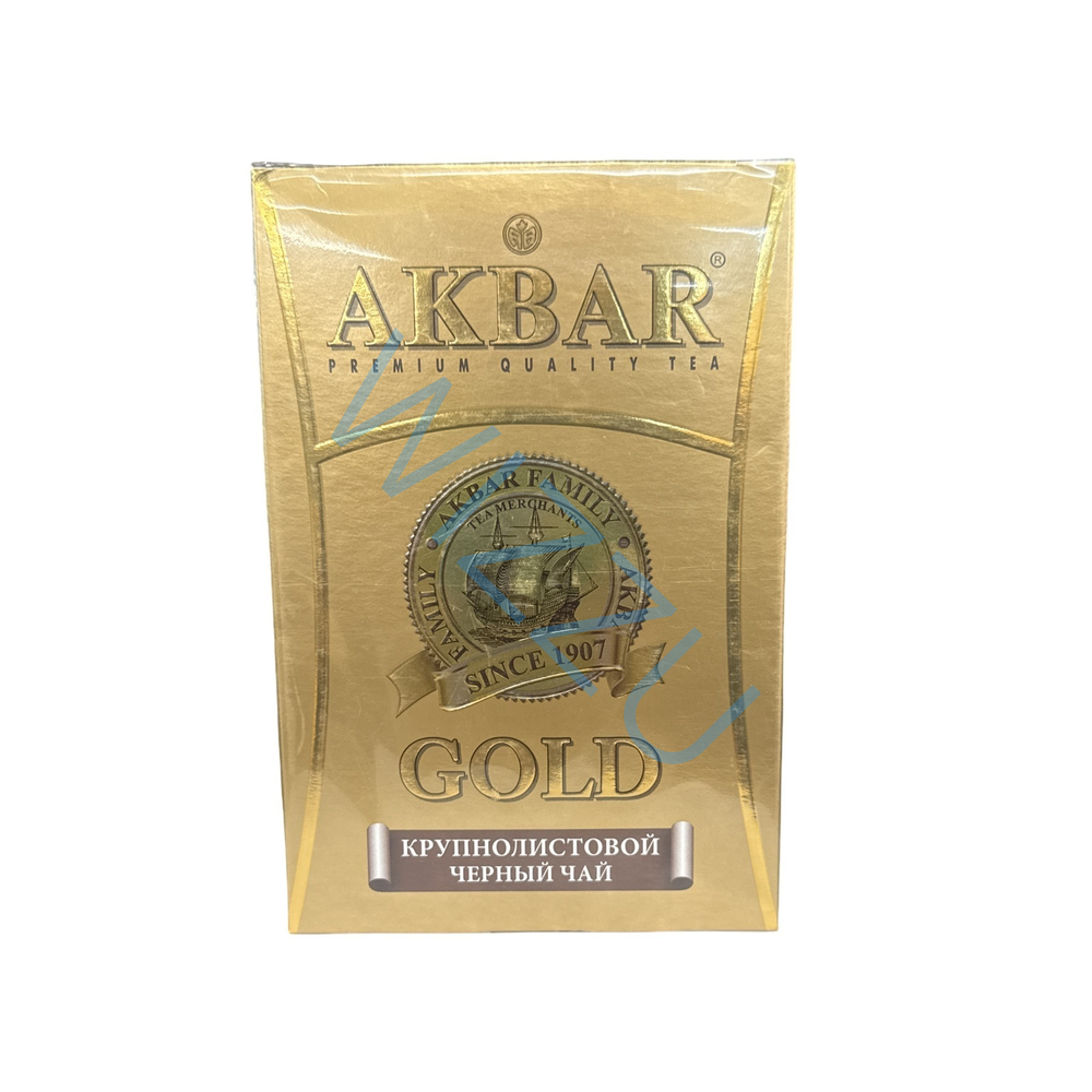 Чай Акбар Золотой черный 100г