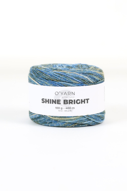 Пряжа O'Yarn SHINE BRIGHT секционная, 500г