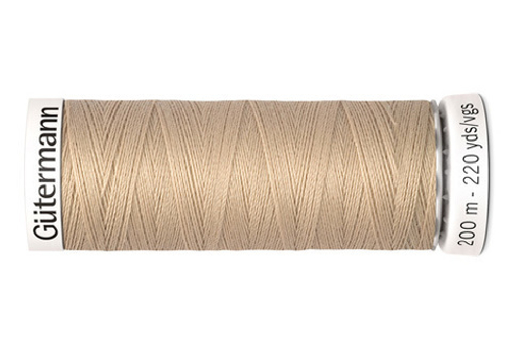 Нитки универсальные Sew All, 100% п/э-200 метров(№000 - №676)-Gutermann
