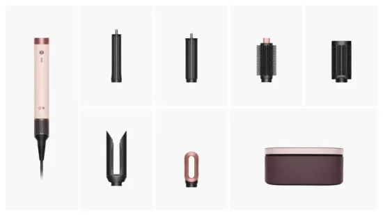 Стайлер Dyson Airwrap HS09 Coanda 2x, розовый/розовое золото (Ceramic pink/Rose gold) EU