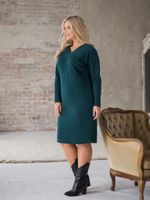 Платье 1193 изумрудный Novita (Акция)