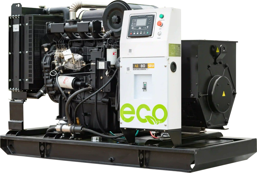 Дизельный генератор EcoPower АД80-T400eco (80 кВт, Ricardo)