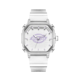 Dickies SS23 Dix Wrist Watch Quartz Movement Plastic Strap White Dial Women"s Watch
