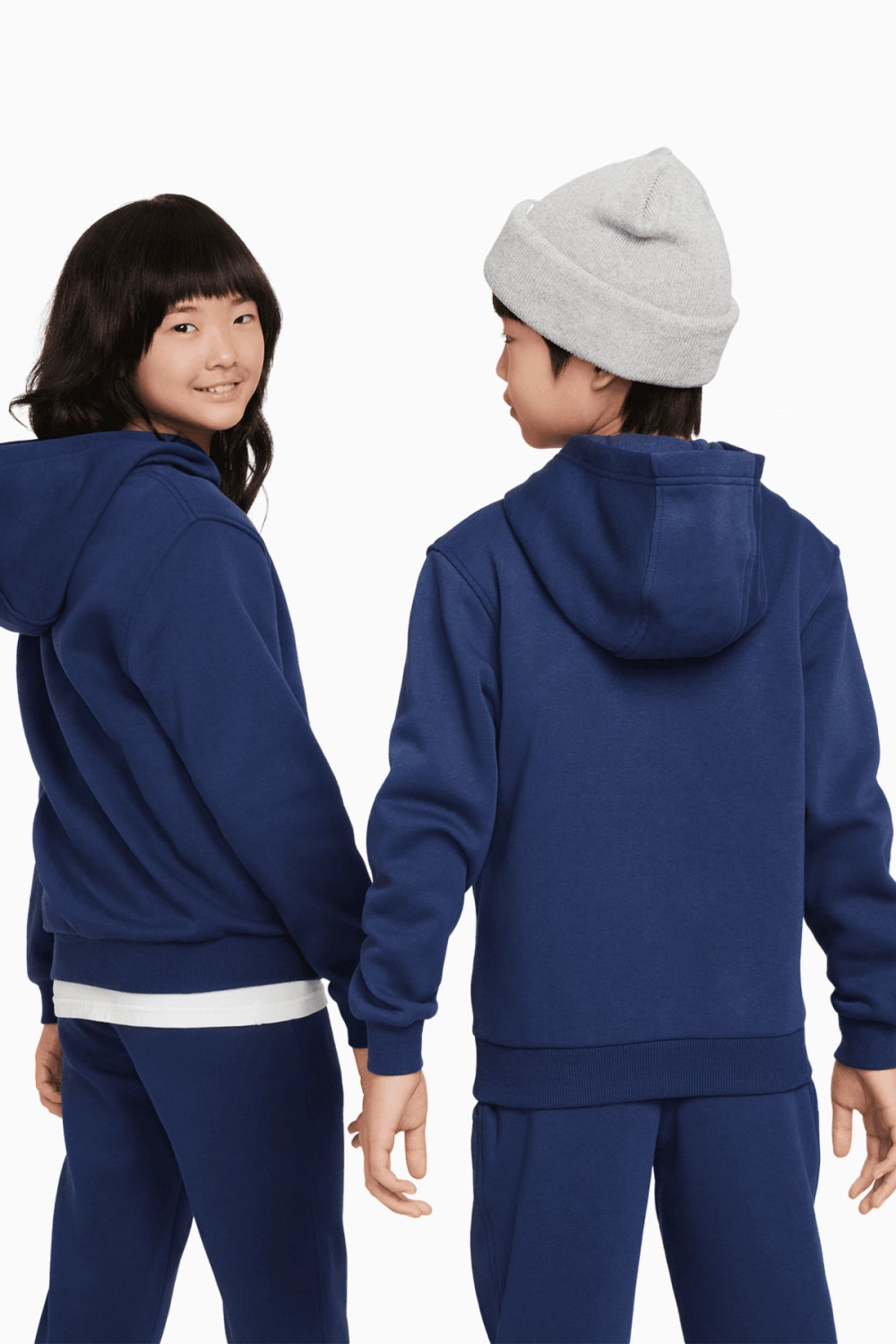 Кофта Nike Sportswear Club Fleece Junior - темно-синий