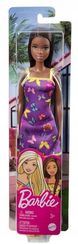 Кукла Barbie в фиолетовом платье с бабочкой