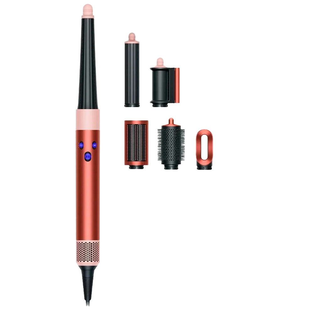 Стайлер Dyson Complete Long HS08 i.d.™ multi-styler and dryer Straight + Wavy, Strawberry Bronze / Blush Pink (Клубнично-бронзовый / Розовый румянец)