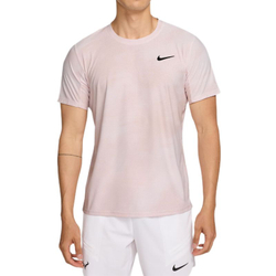 Мужская теннисная футболка Nike Court Paris Slam Advantage Dri-Fit Tennis - pearl pink/silt red/black
