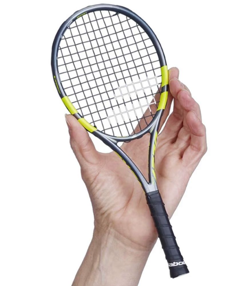 Гаджет Babolat Mini Racket Pure Aero - graphite/yellow