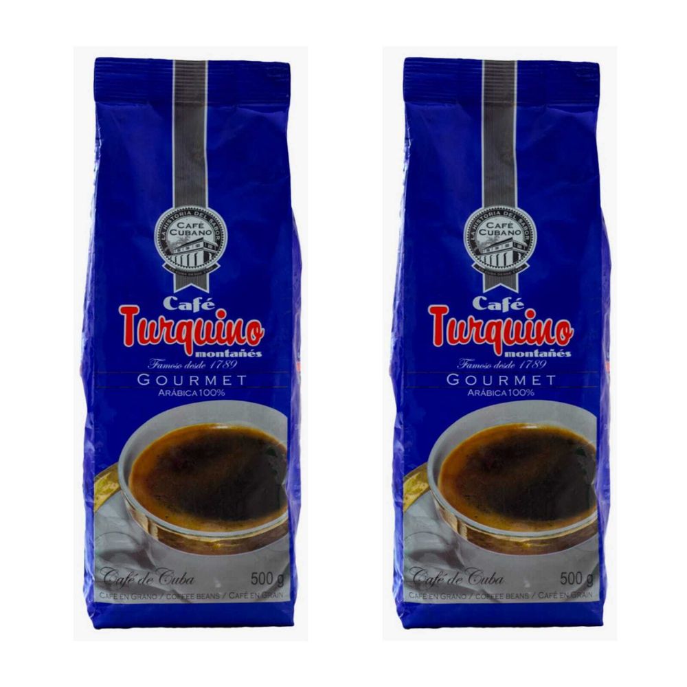 Кофе в зернах Turquino 500 гр, 2 шт