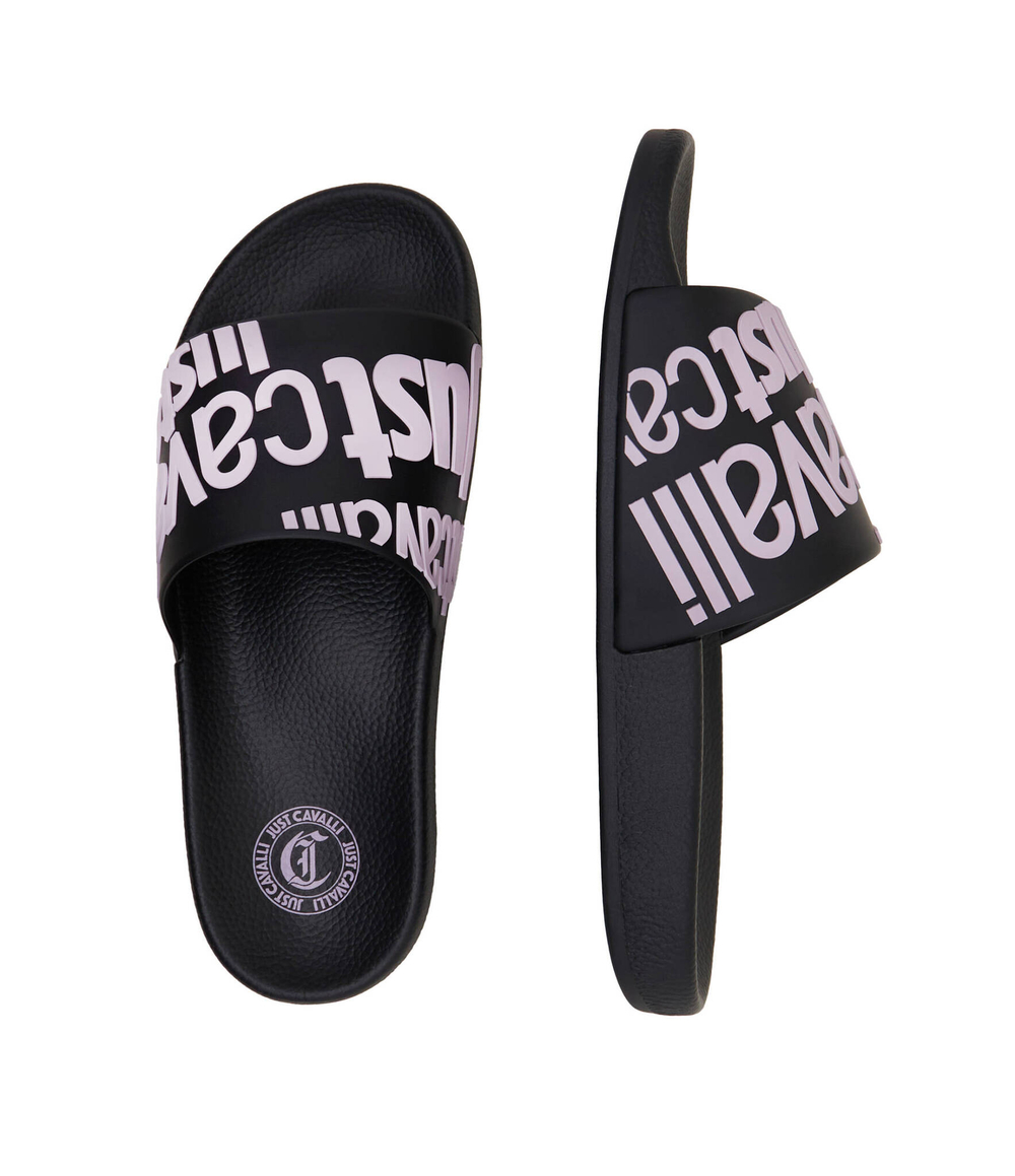 Шлепанцы FONDO POOL DIS. 1 Just Cavalli - черный(76RA3SZ1ZS785)