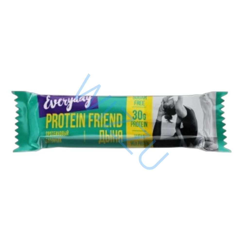 Батончик глазир со вкус дыни пакет EVERYDAY Protein Friend 40*12