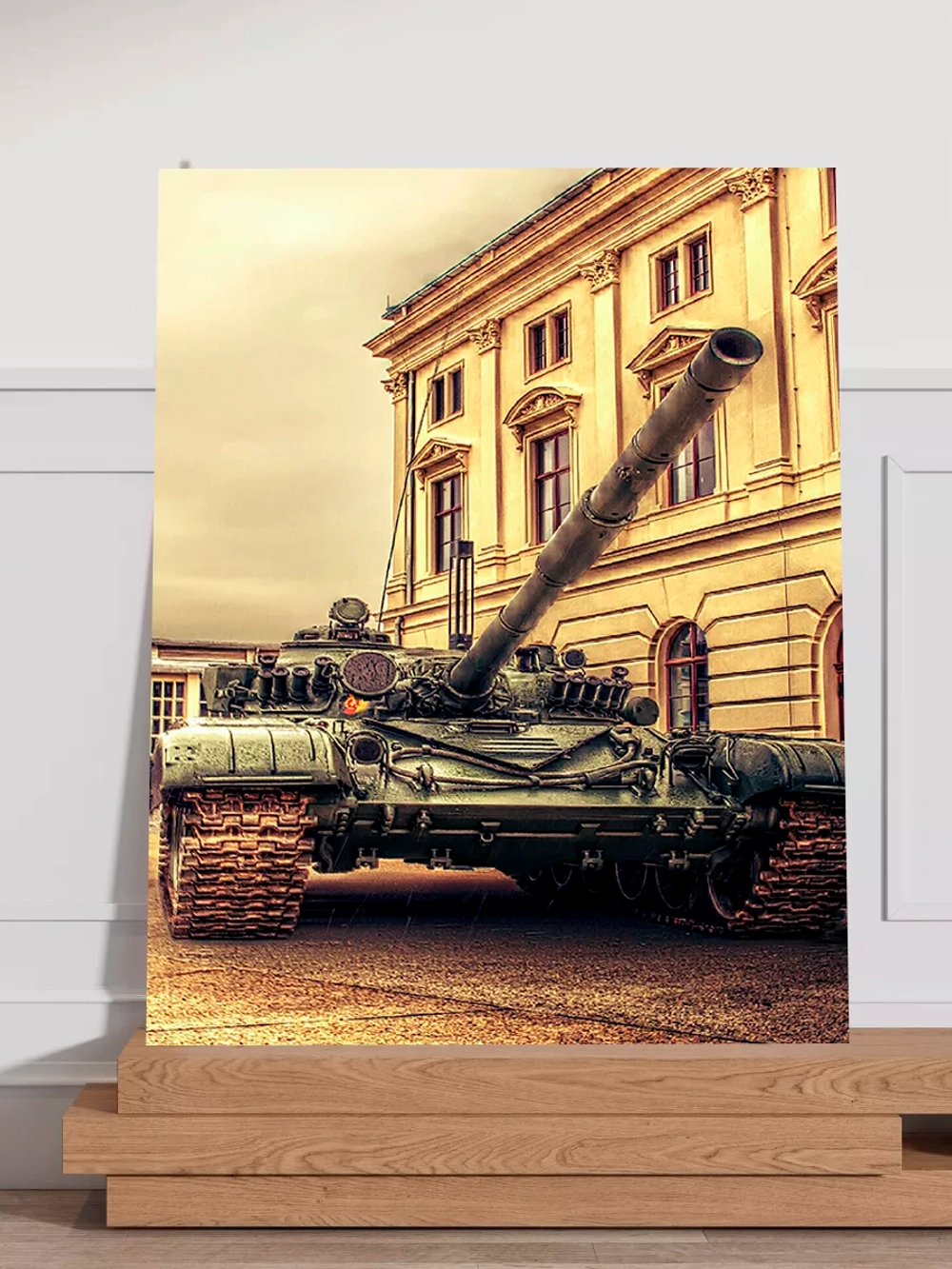 Интерьерная картина "Танковые войска", 50х70см 1шт.