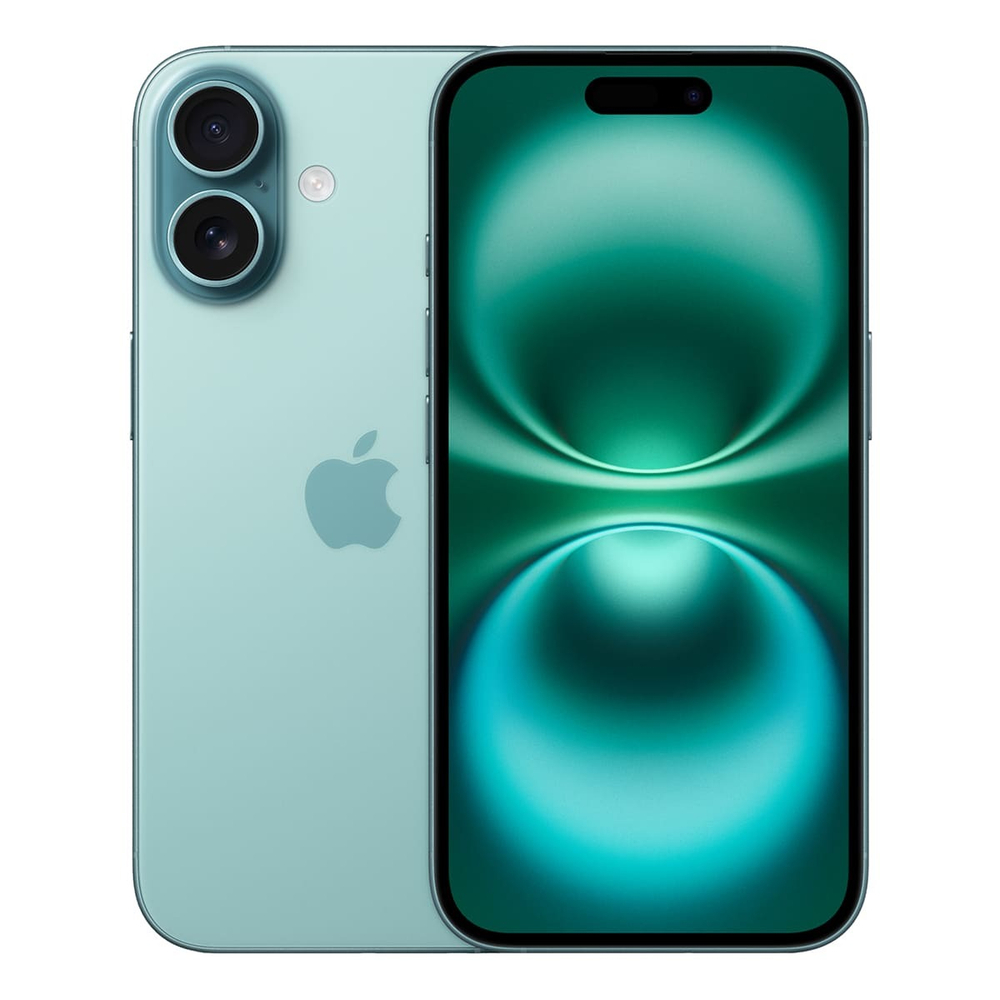 iPhone 16 256Gb eSIM+SIM Teal, бирюзовый