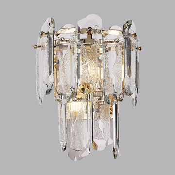 Настенный хрустальный светильник 2*Е14 5069/2W золото Bullon Odeon Light